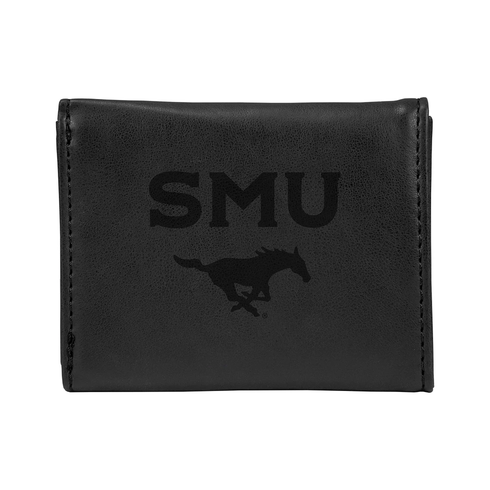 SMU Mustangs Trifold Wallet