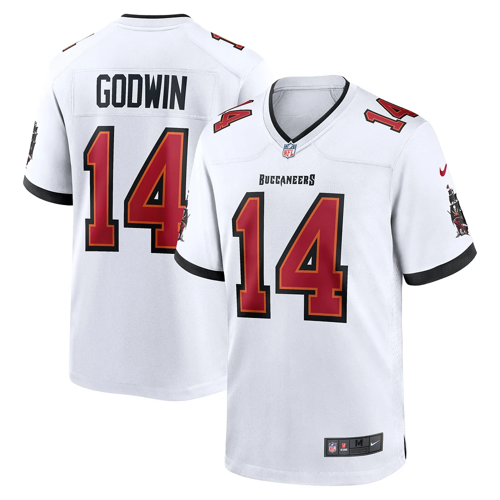 Men's Nike Chris Godwin White Tampa Bay Buccaneers White Game Jersey