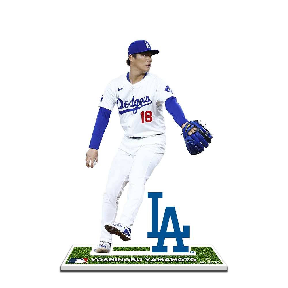 Yoshinobu Yamamoto Los Angeles Dodgers 12'' Player Standee Desktop Display