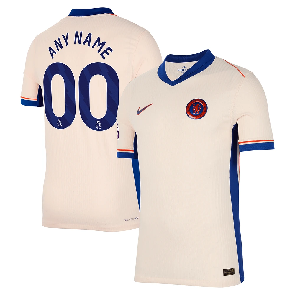 Men's Nike Orange Chelsea 2024/25 Away Authentic Custom Jersey