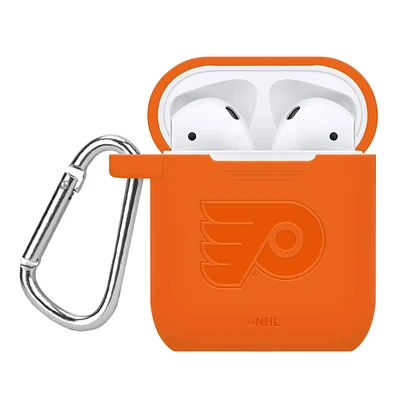 Philadelphia Flyers Debossed Silicone AirPods Case Cover