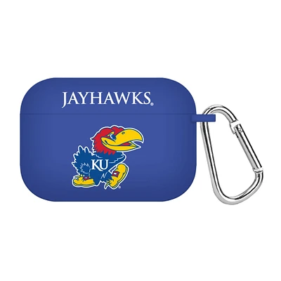 Blue Kansas Jayhawks Silicone AirPods Pro Case Cover
