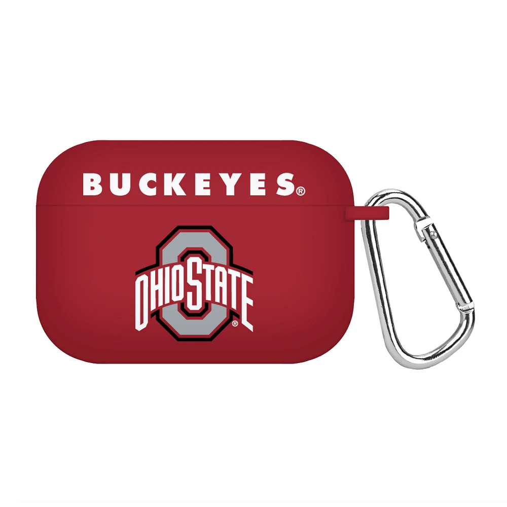 Crimson Ohio State Buckeyes Silicone AirPods Pro Case Cover