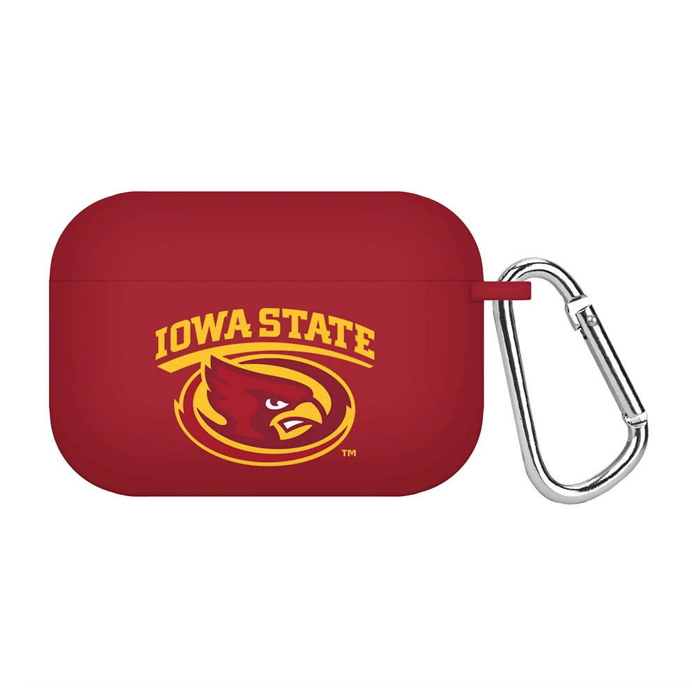 Crimson Iowa State Cyclones Silicone AirPods Pro Case Cover