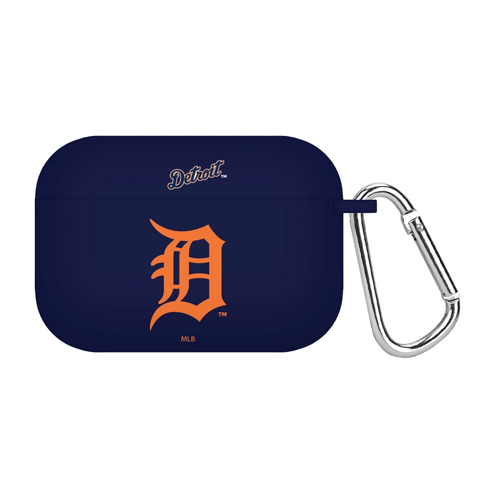 Navy Detroit Tigers Silicone AirPods Pro Case Cover