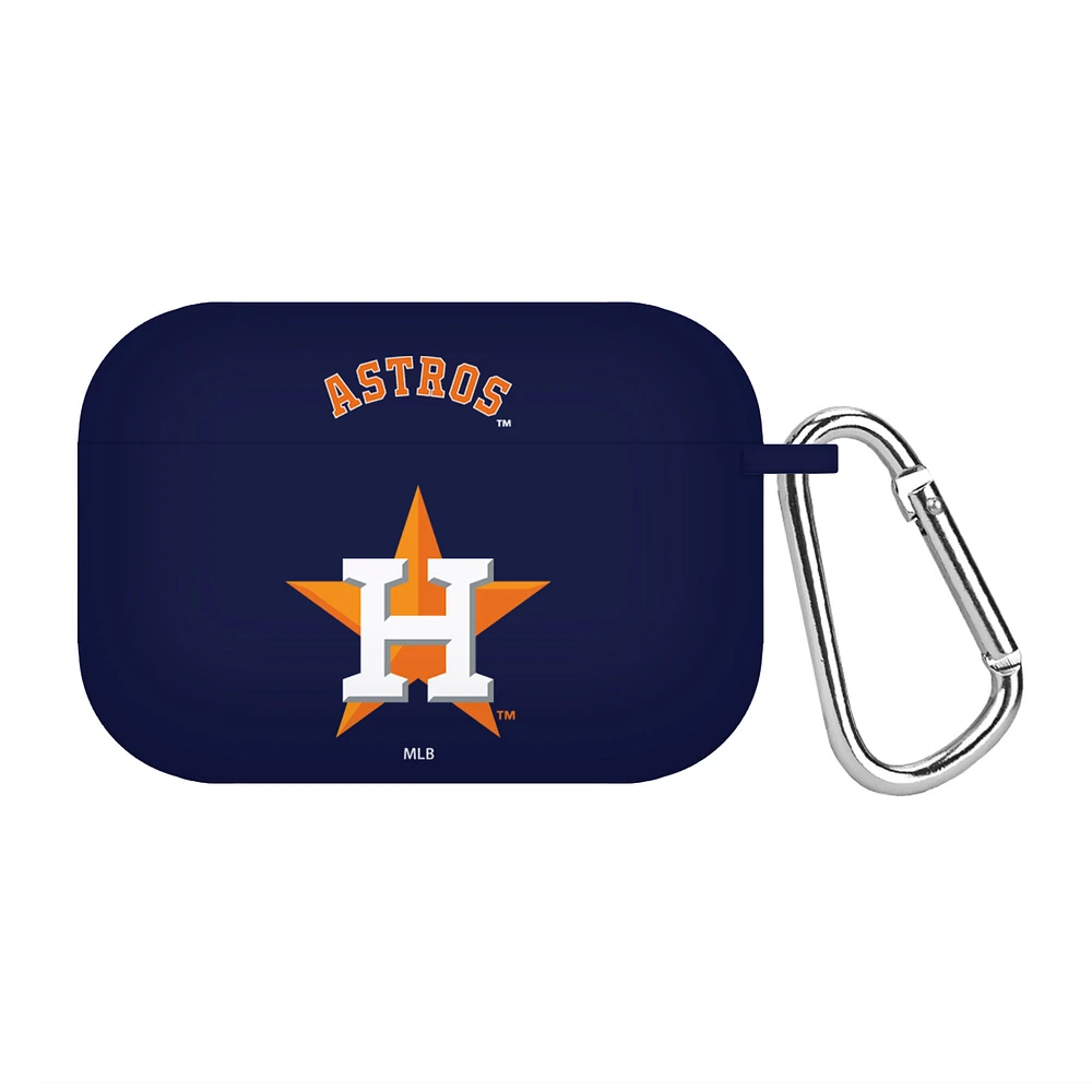 Navy Houston Astros Silicone AirPods Pro Case Cover