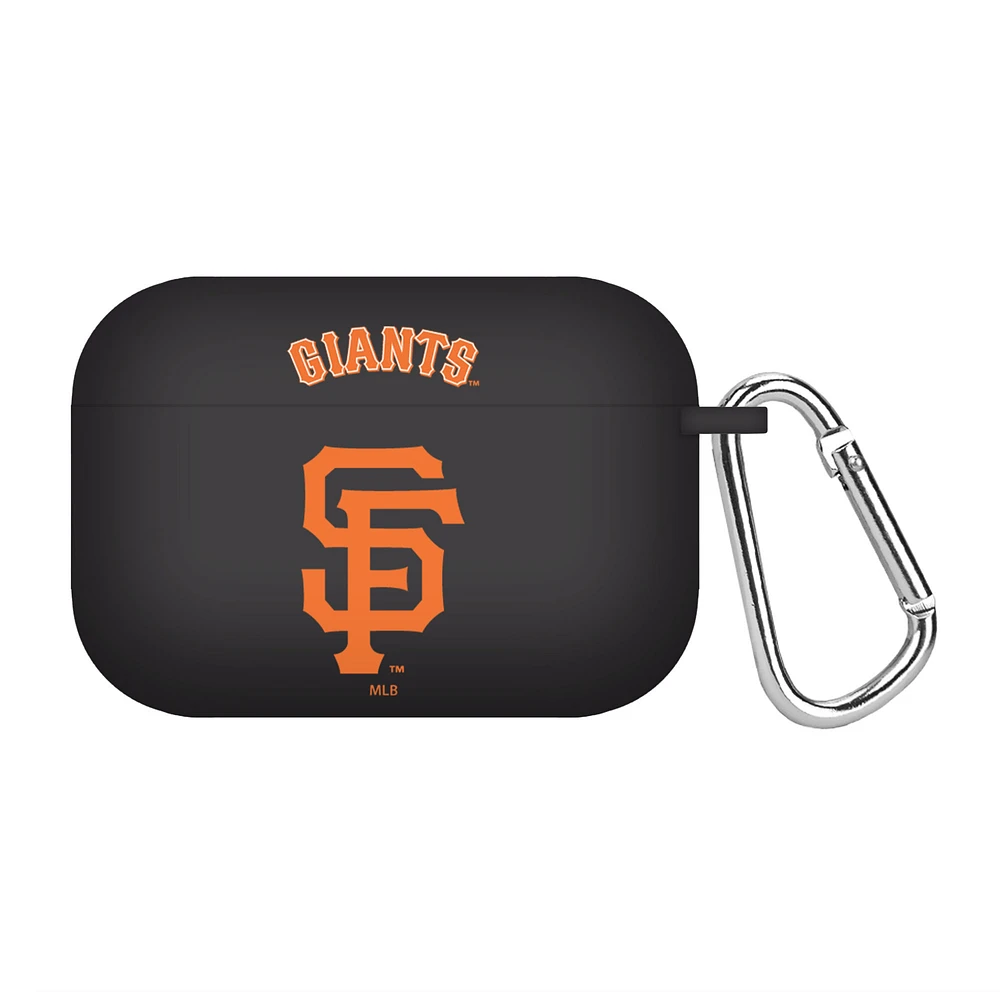 Black San Francisco Giants Silicone AirPods Pro Case Cover