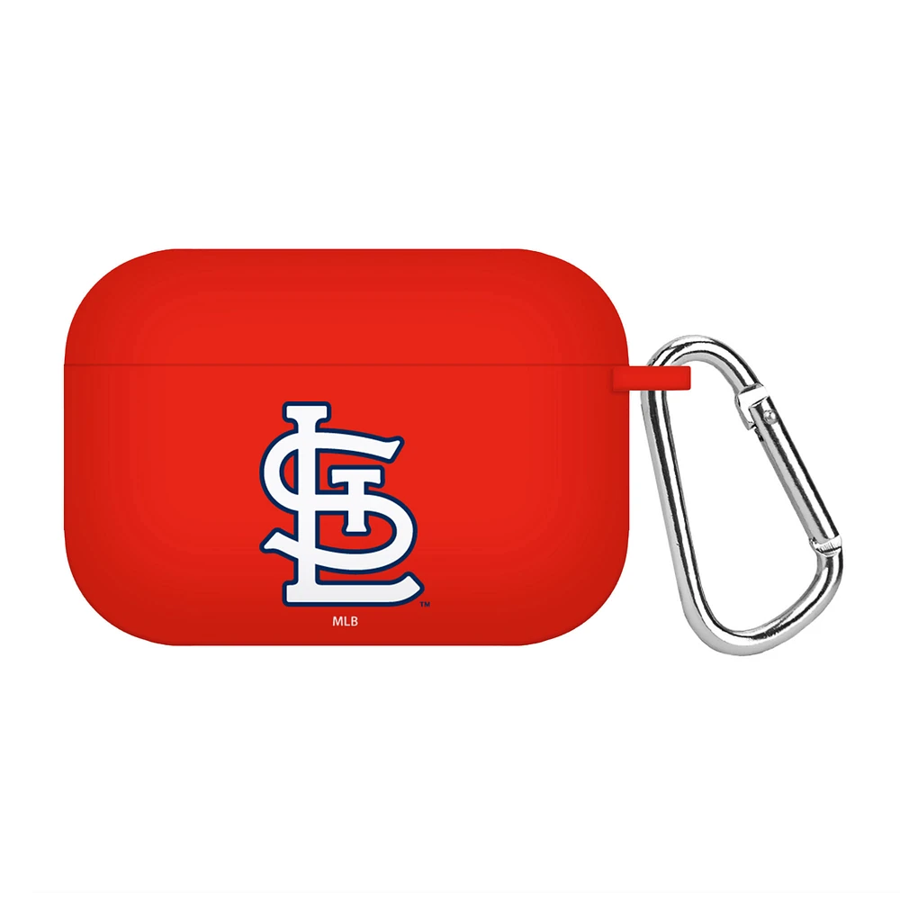 Red St. Louis Cardinals Silicone AirPods Pro Case Cover