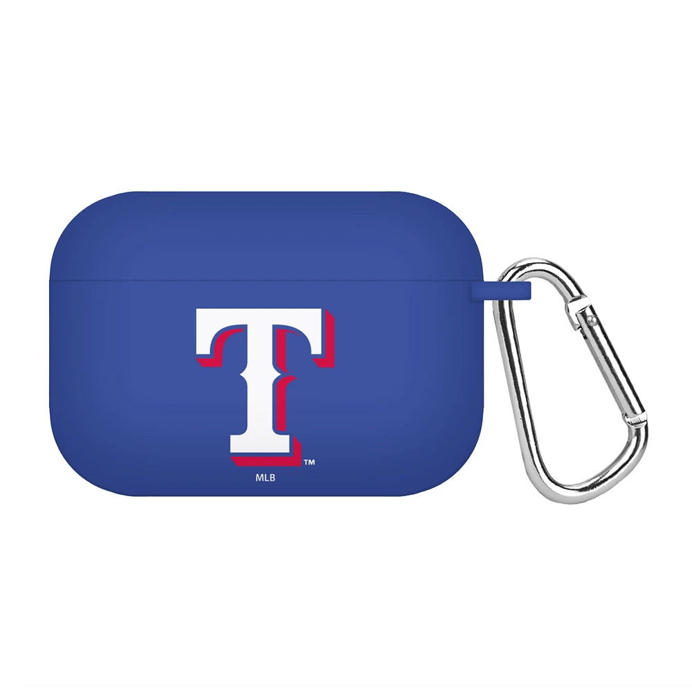 Blue Texas Rangers Silicone AirPods Pro Case Cover