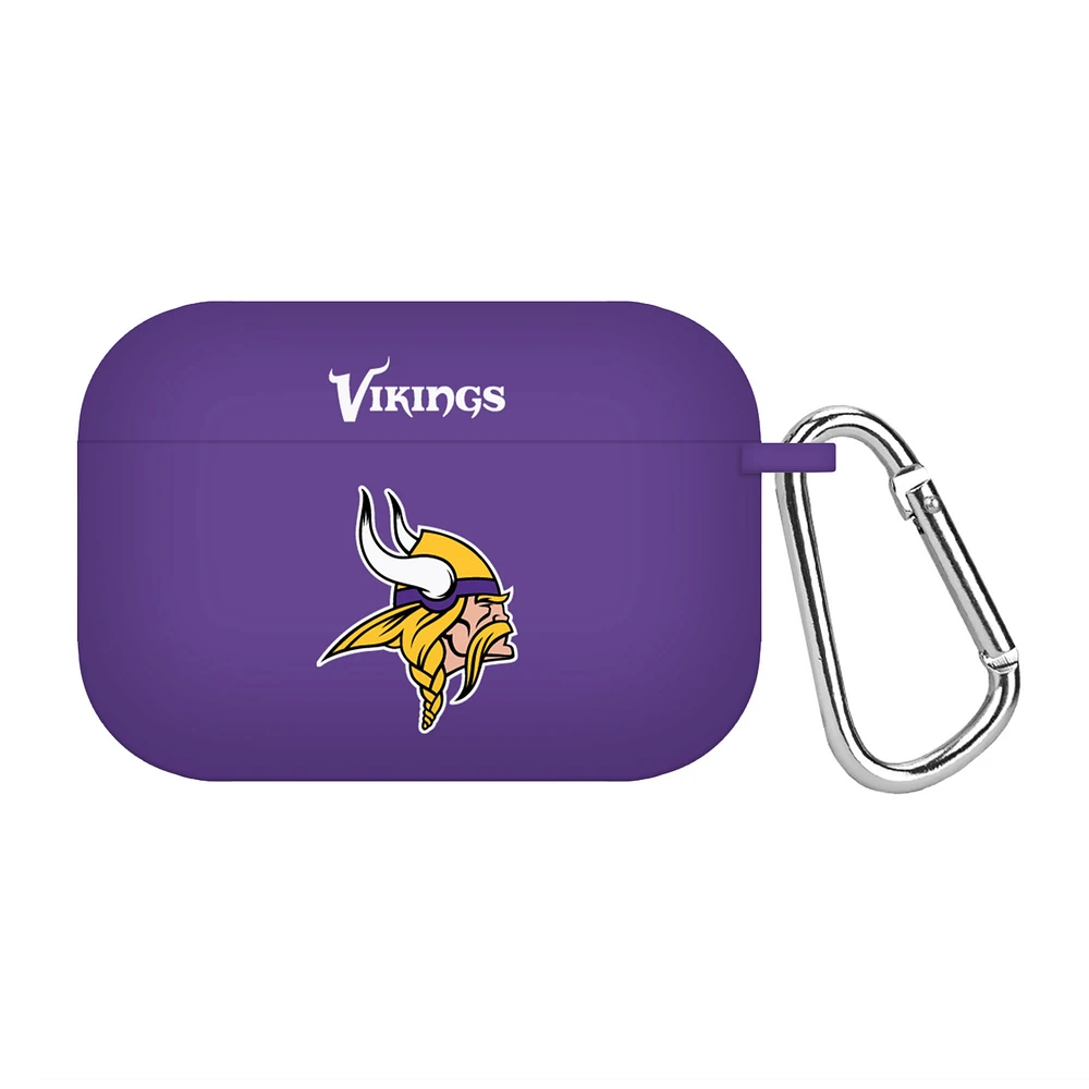Purple Minnesota Vikings Silicone AirPods Pro Case Cover