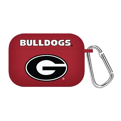 Crimson Georgia Bulldogs Silicone AirPods Pro Case Cover