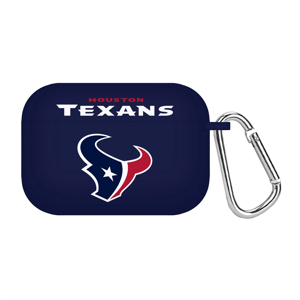Navy Houston Texans Silicone AirPods Pro Case Cover
