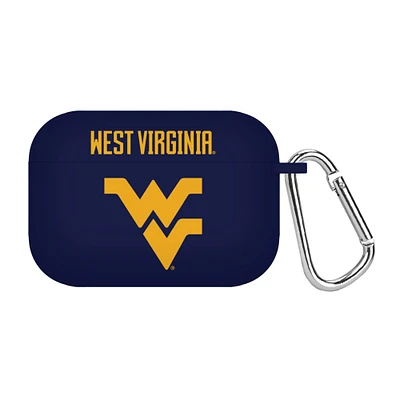 Navy West Virginia Mountaineers Silicone AirPods Pro Case Cover