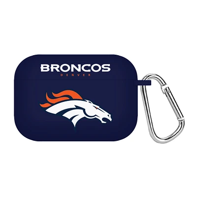 Navy Denver Broncos Silicone AirPods Pro Case Cover