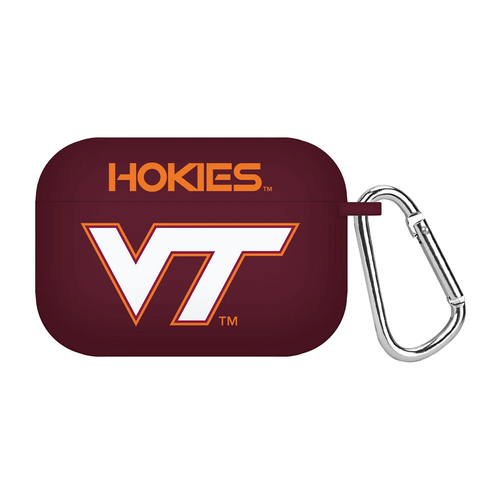 Maroon Virginia Tech Hokies Silicone AirPods Pro Case Cover