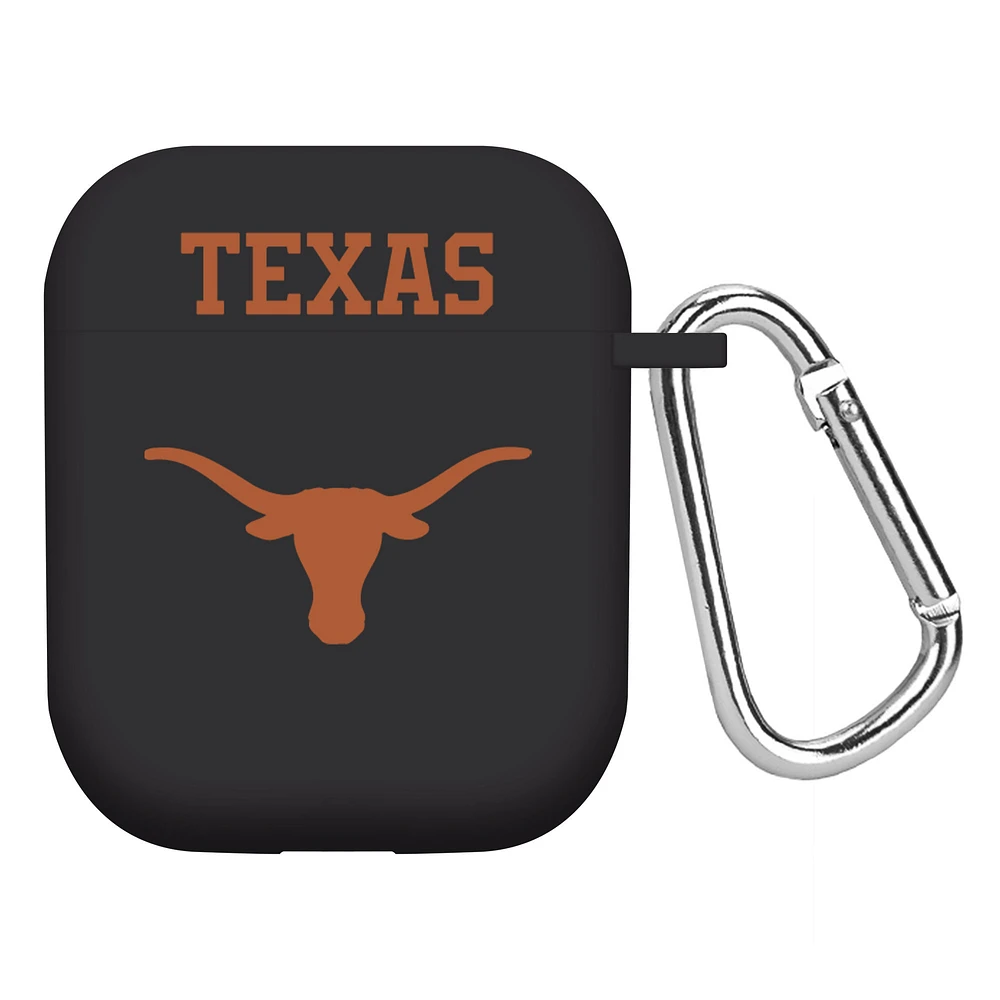 Black Texas Longhorns AirPods Case Cover