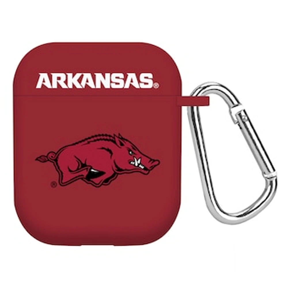 Crimson Arkansas Razorbacks AirPods Case Cover