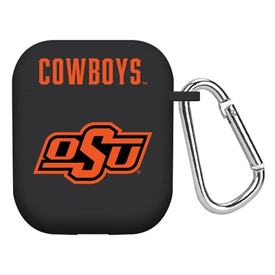 Black Oklahoma State Cowboys AirPods Case Cover