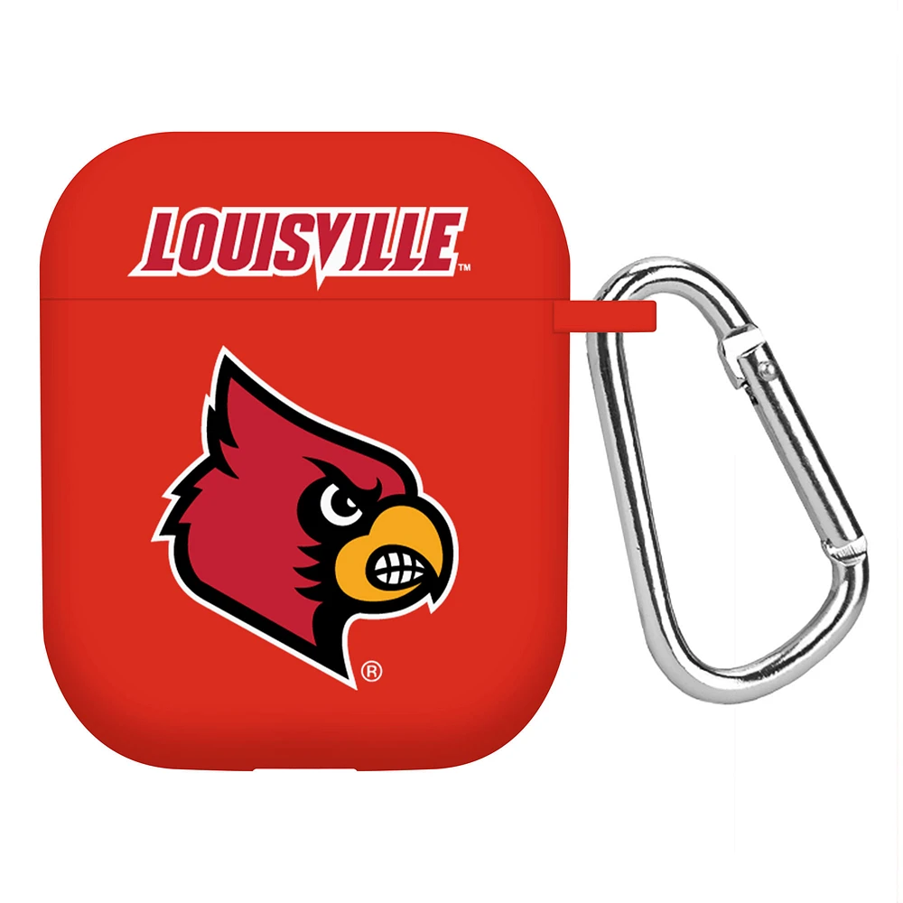 Red Louisville Cardinals AirPods Case Cover
