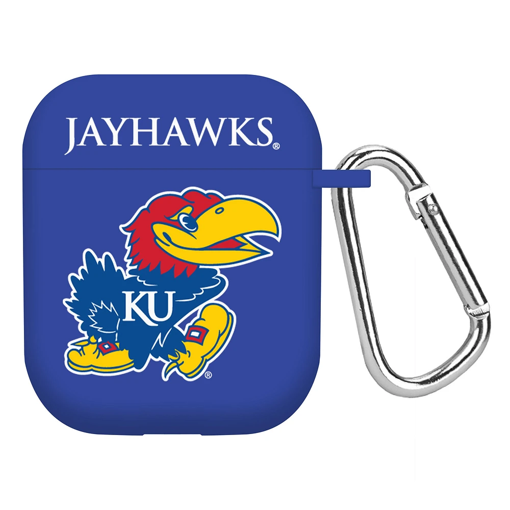 Blue Kansas Jayhawks AirPods Case Cover