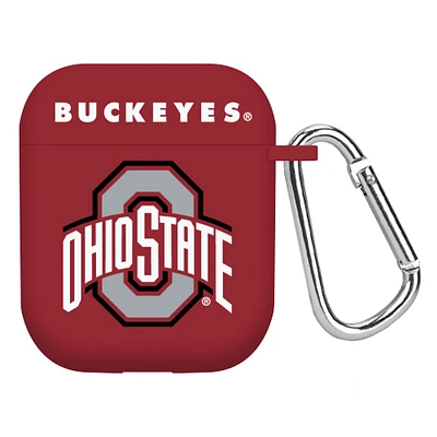 Crimson Ohio State Buckeyes AirPods Case Cover