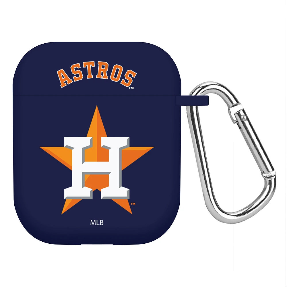 Navy Houston Astros AirPods Case Cover