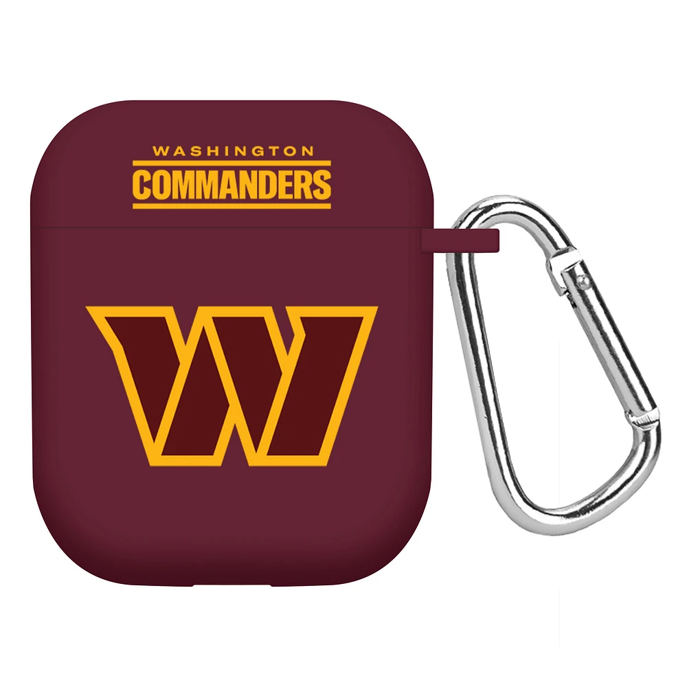 Maroon Washington Commanders AirPods Case Cover