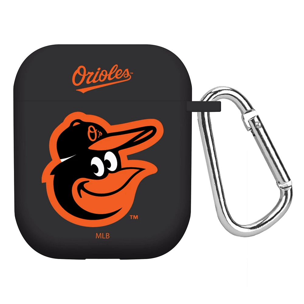 Black Baltimore Orioles AirPods Case Cover