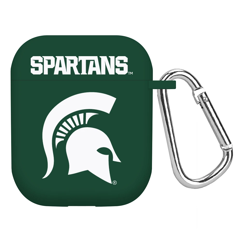 Green Michigan State Spartans AirPods Case Cover