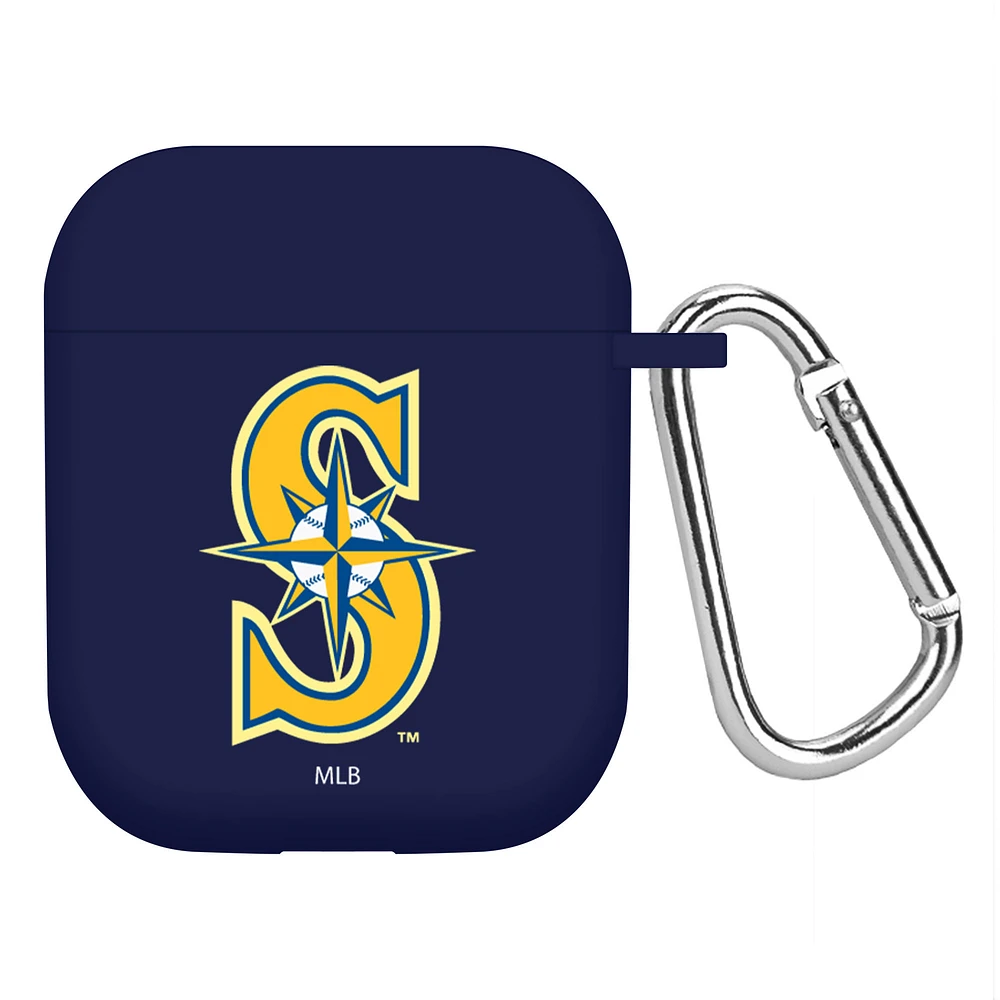 Navy Seattle Mariners AirPods Case Cover