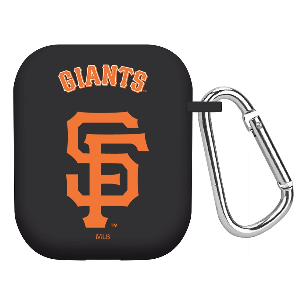 Black San Francisco Giants AirPods Case Cover