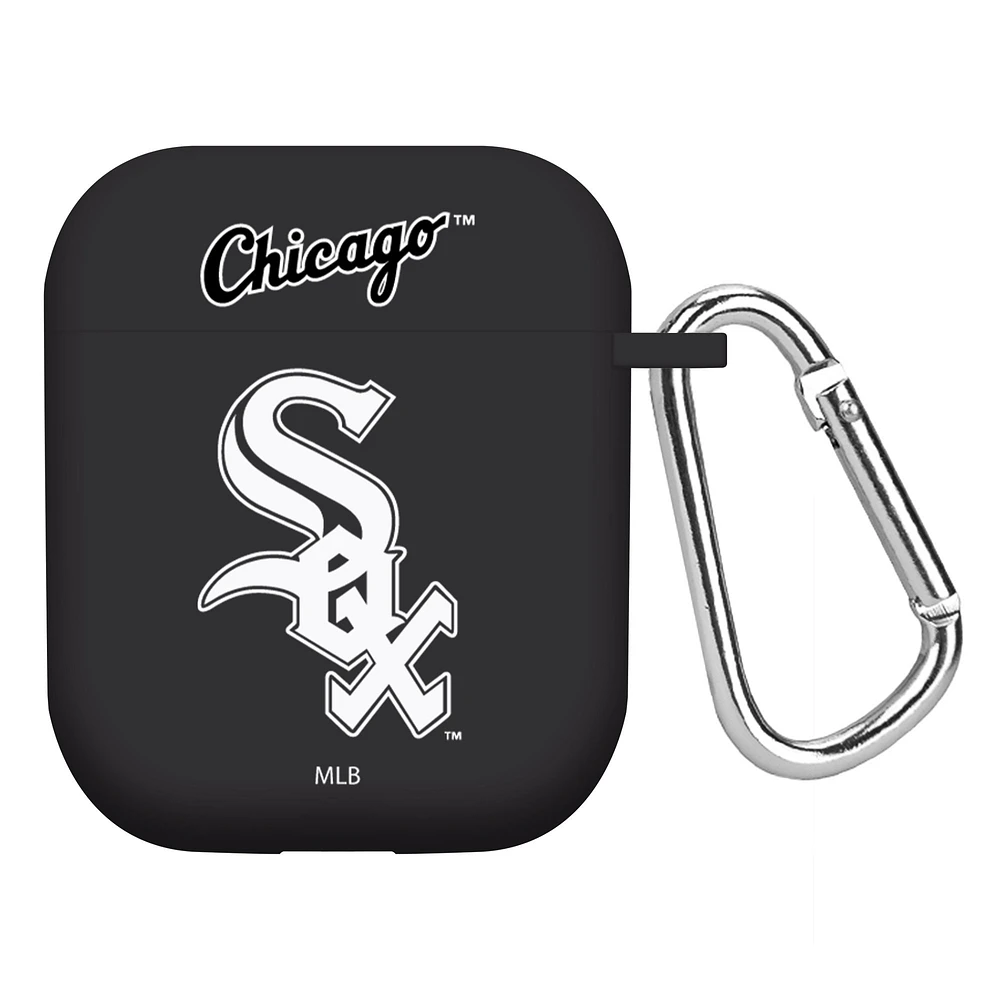 Black Chicago White Sox AirPods Case Cover