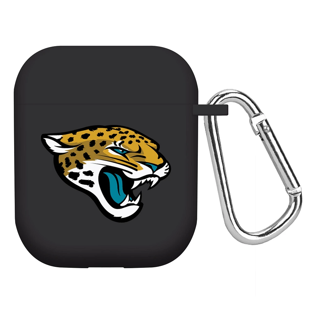 Black Jacksonville Jaguars AirPods Case Cover