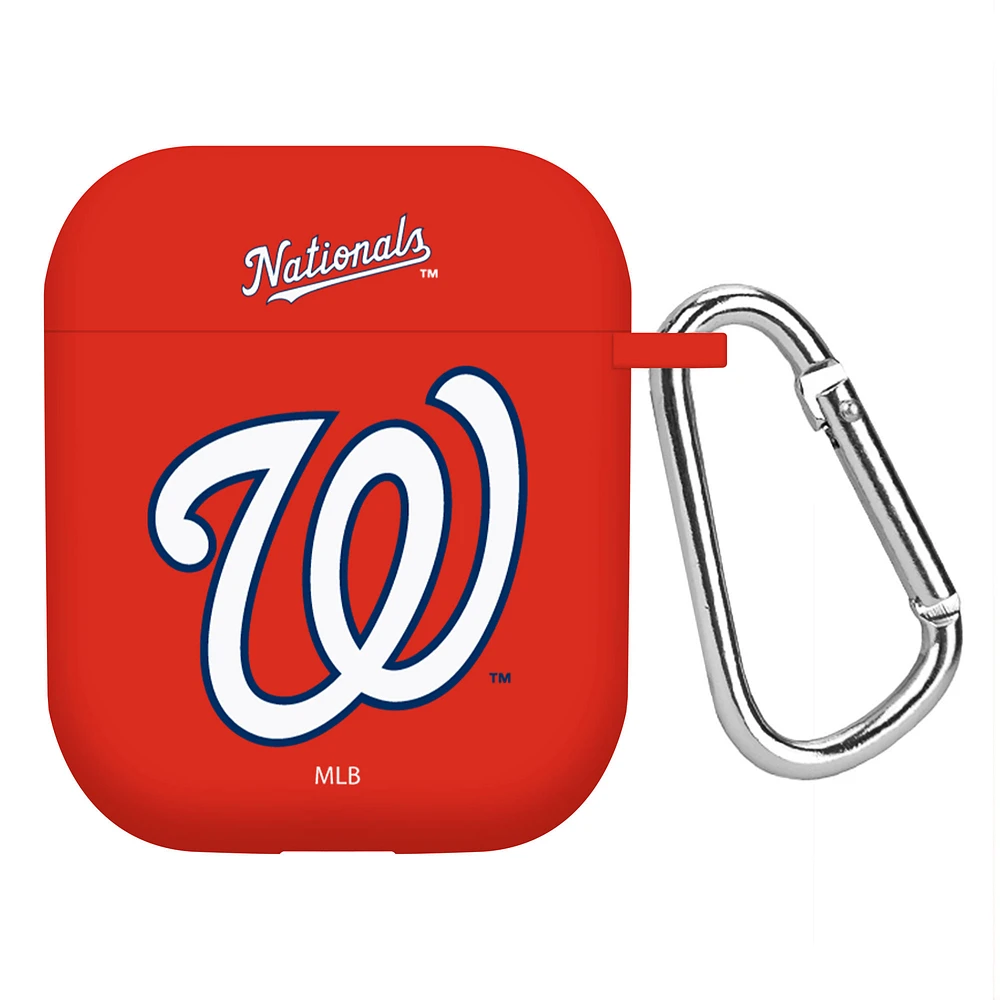 Red Washington Nationals AirPods Case Cover