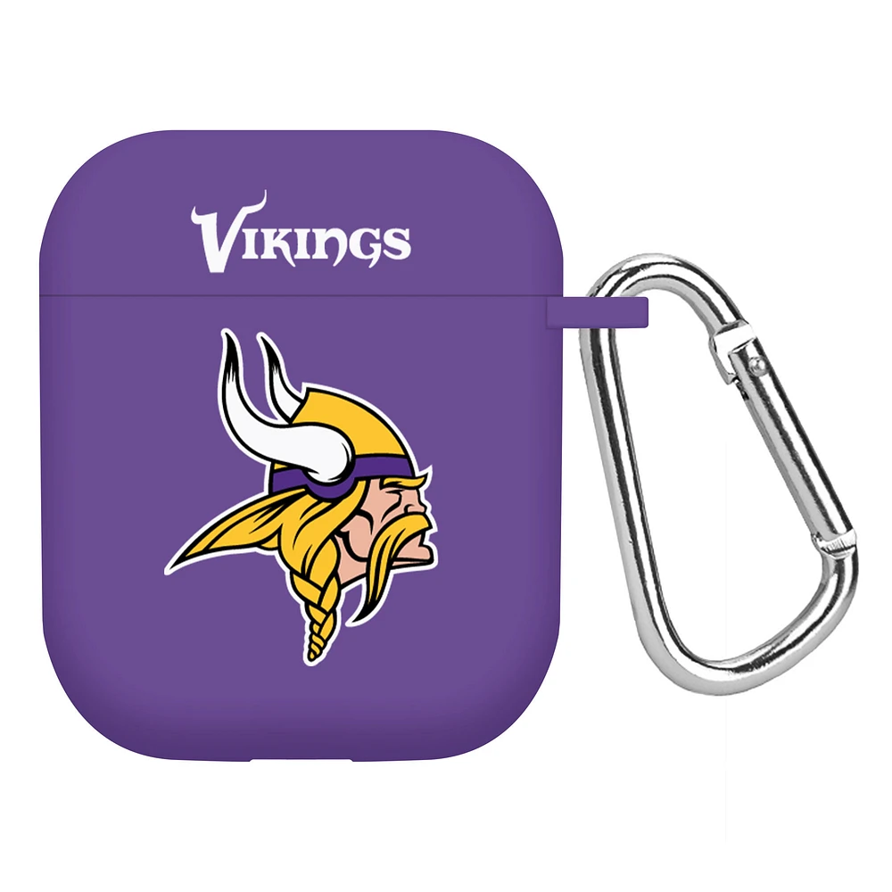 Purple Minnesota Vikings AirPods Case Cover