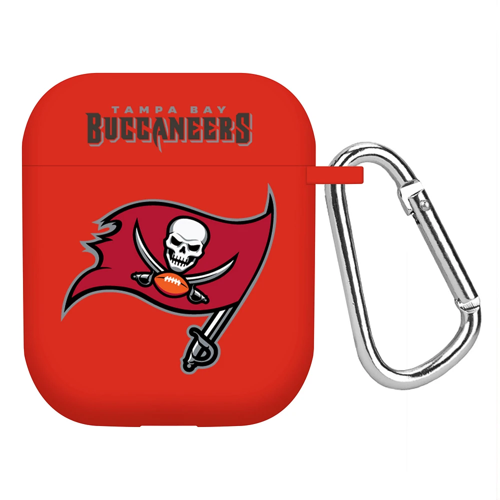 Red Tampa Bay Buccaneers AirPods Case Cover