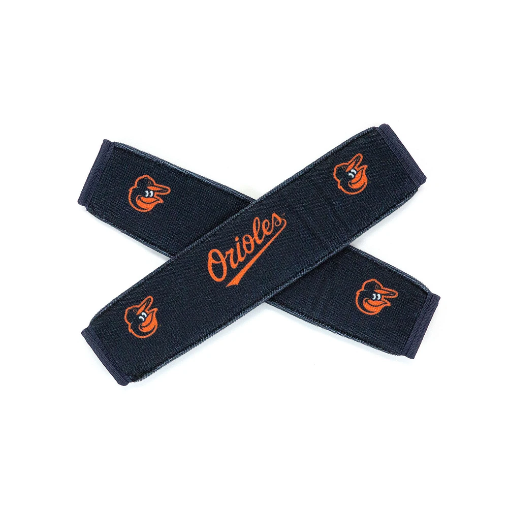 Holda Baltimore Orioles Ulti-Suede Seat Belt Pad Two-Piece Set