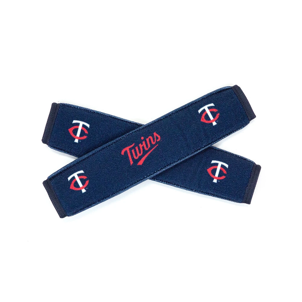 Holda Minnesota Twins Ulti-Suede Seat Belt Pad Two-Piece Set