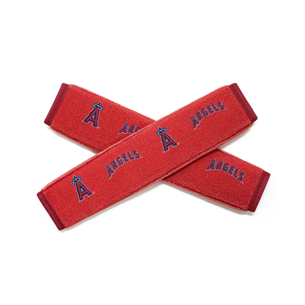 Los Angeles Angels Ulti-Suede Seat Belt Pad Two-Pack