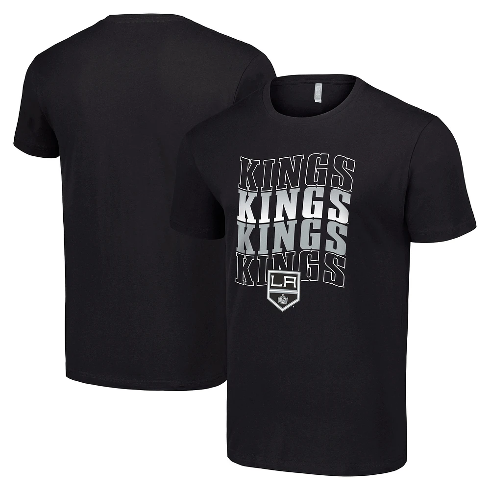 Men's Starter Los Angeles Kings Four Team Name Logo T-Shirt