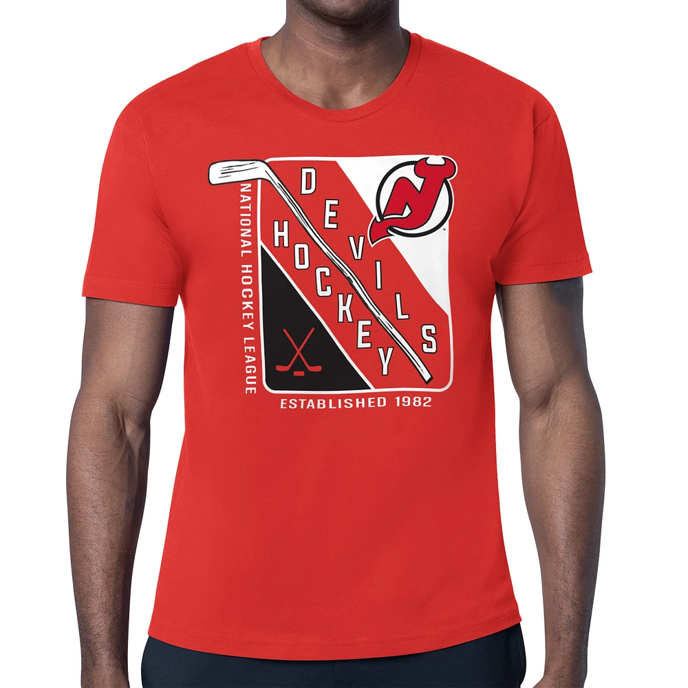Men's Starter New Jersey Devils Shield Graphic T-Shirt