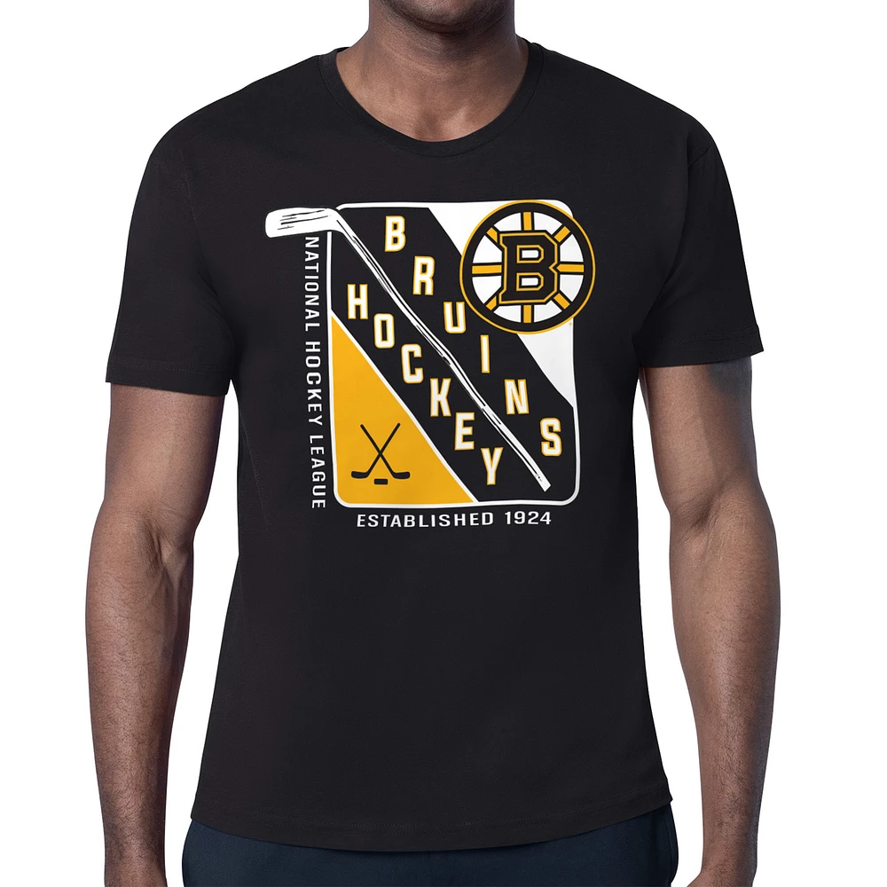 Men's Starter Boston Bruins Shield Graphic T-Shirt