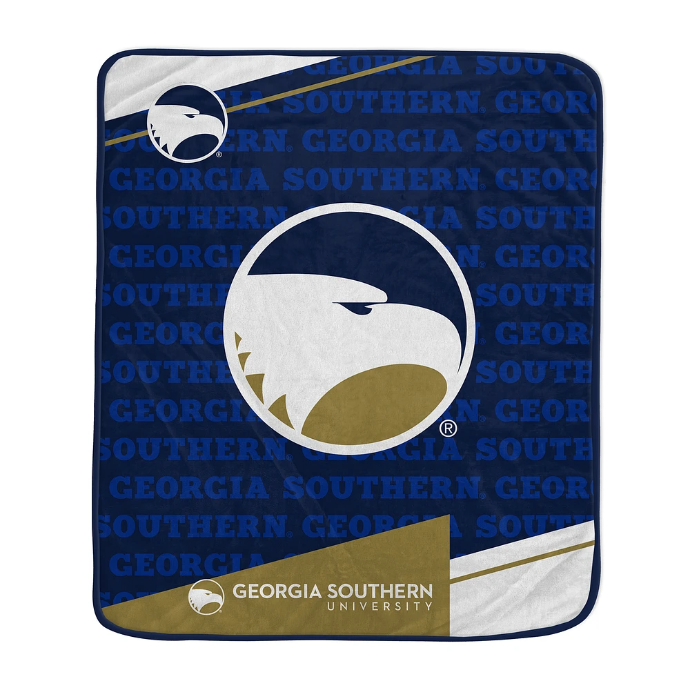 Pegasus Georgia Southern Eagles 50" x 60" Diagonal Ghost Ultra Soft Blanket