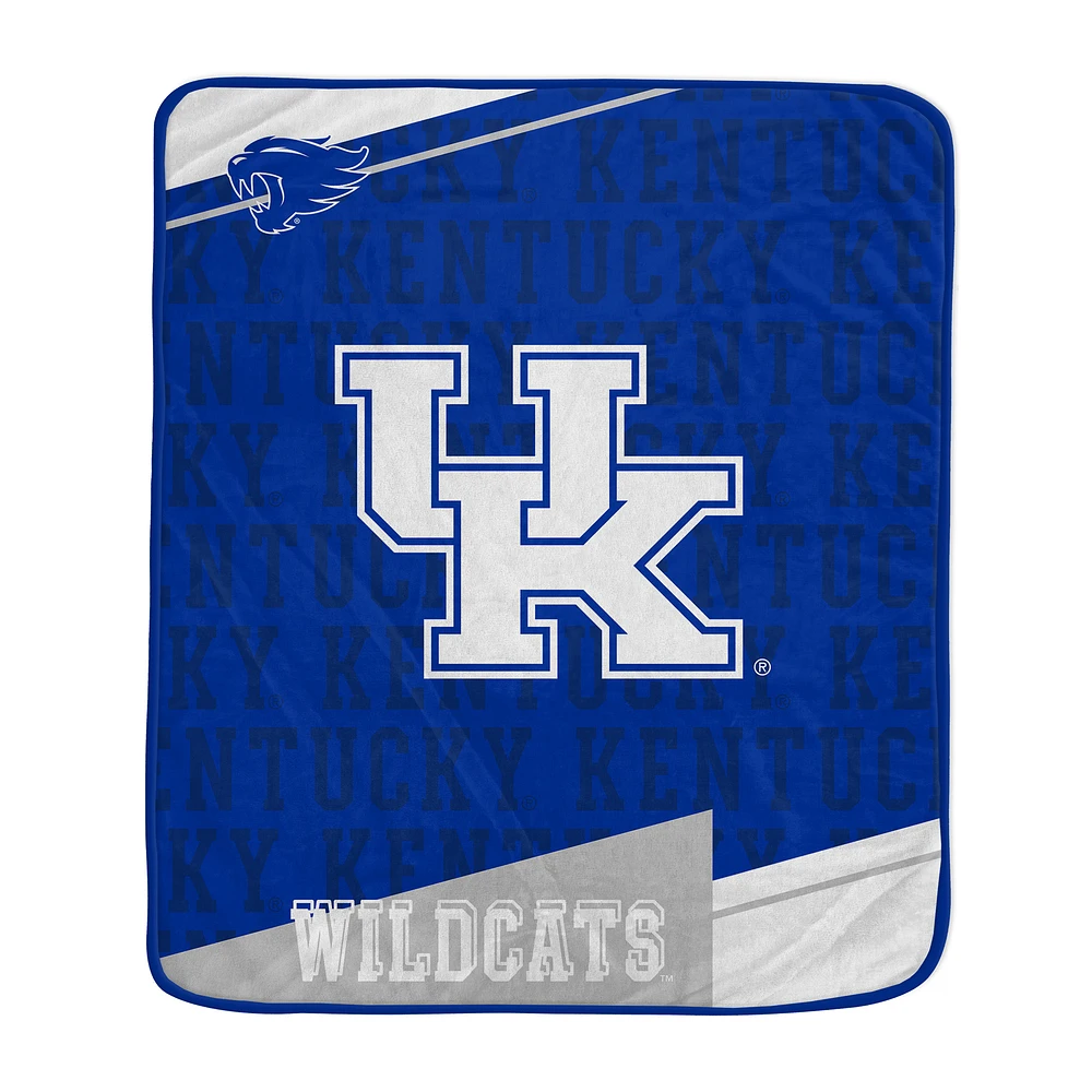 Pegasus Kentucky Wildcats 50" x 60" Diagonal Ghost Ultra Soft Blanket