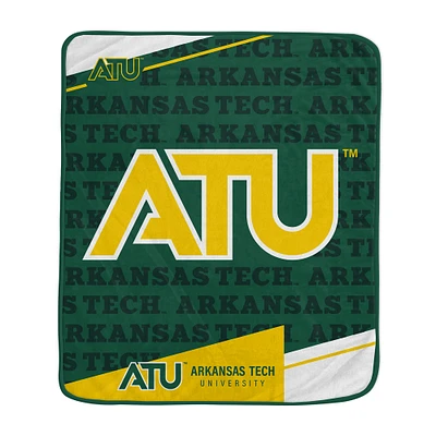 Pegasus Arkansas Tech 50" x 60" Diagonal Ghost Ultra Soft Blanket