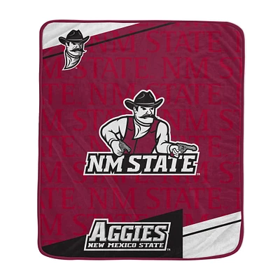 Pegasus New Mexico State Aggies 50" x 60" Diagonal Ghost Ultra Soft Blanket