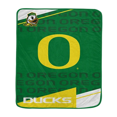 Pegasus Oregon Ducks 50" x 60" Diagonal Ghost Ultra Soft Blanket