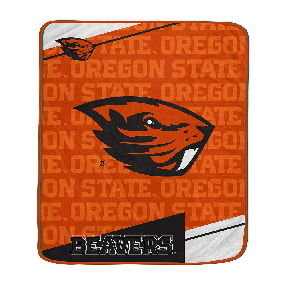 Pegasus Oregon State Beavers 50" x 60" Diagonal Ghost Ultra Soft Blanket