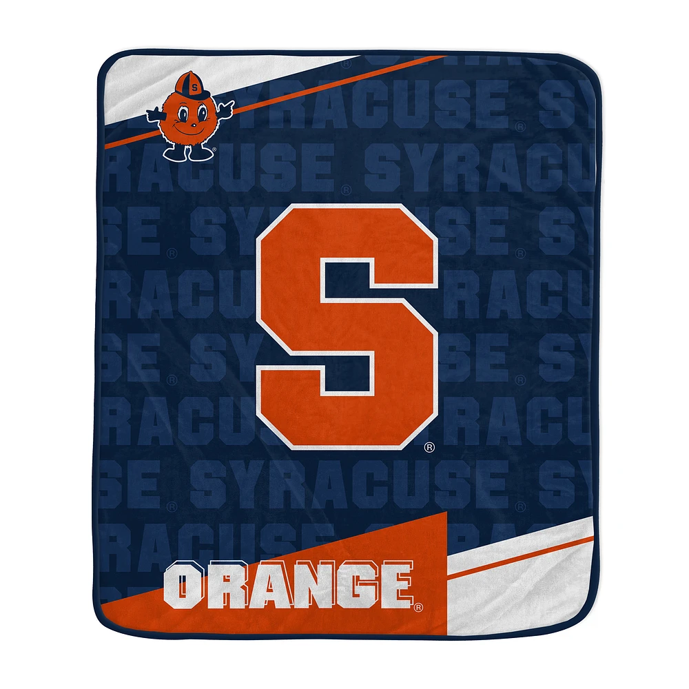 Pegasus Syracuse Orange 50" x 60" Diagonal Ghost Ultra Soft Blanket