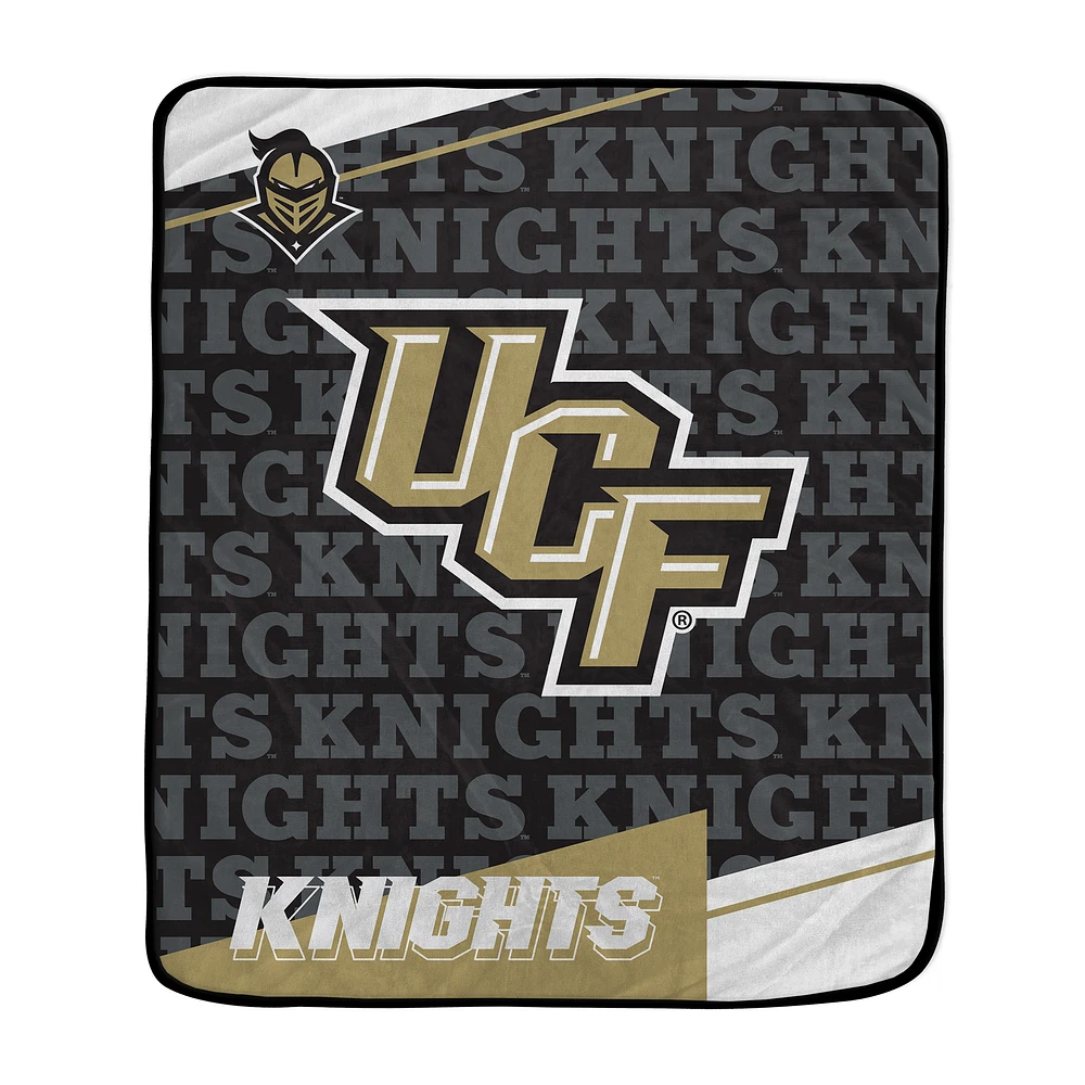 Pegasus UCF Knights 50" x 60" Diagonal Ghost Ultra Soft Blanket